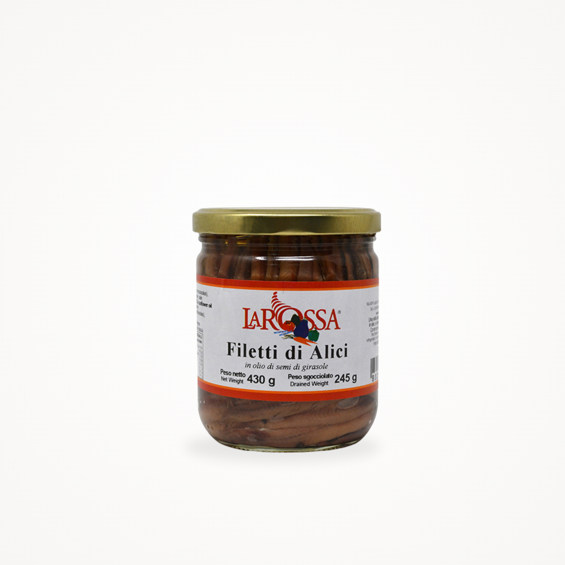 La rossa - filetti di Alice 430g