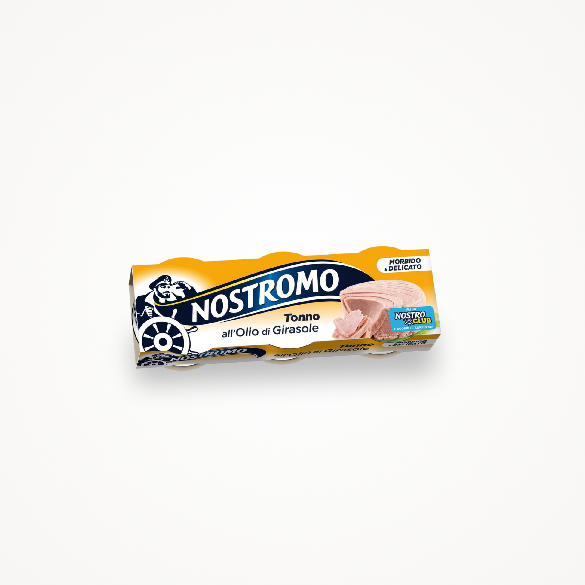 Nostromo - tonno all’olio di girasole 3 x 70g