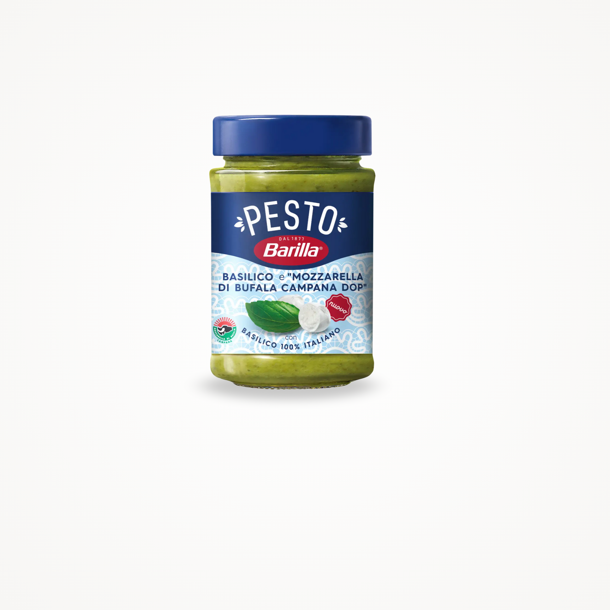 Barilla - pesto Basilico e mozzarella di bufala dop 190g