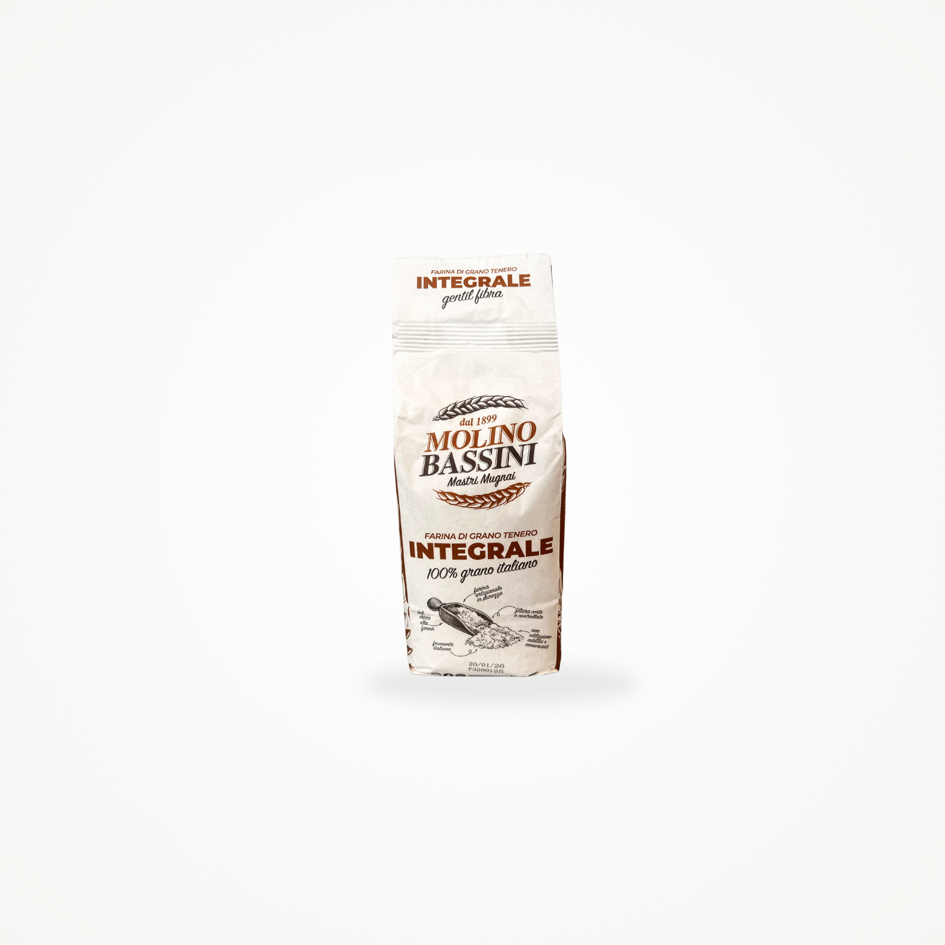 Molino bassino - farina integrale 1kg