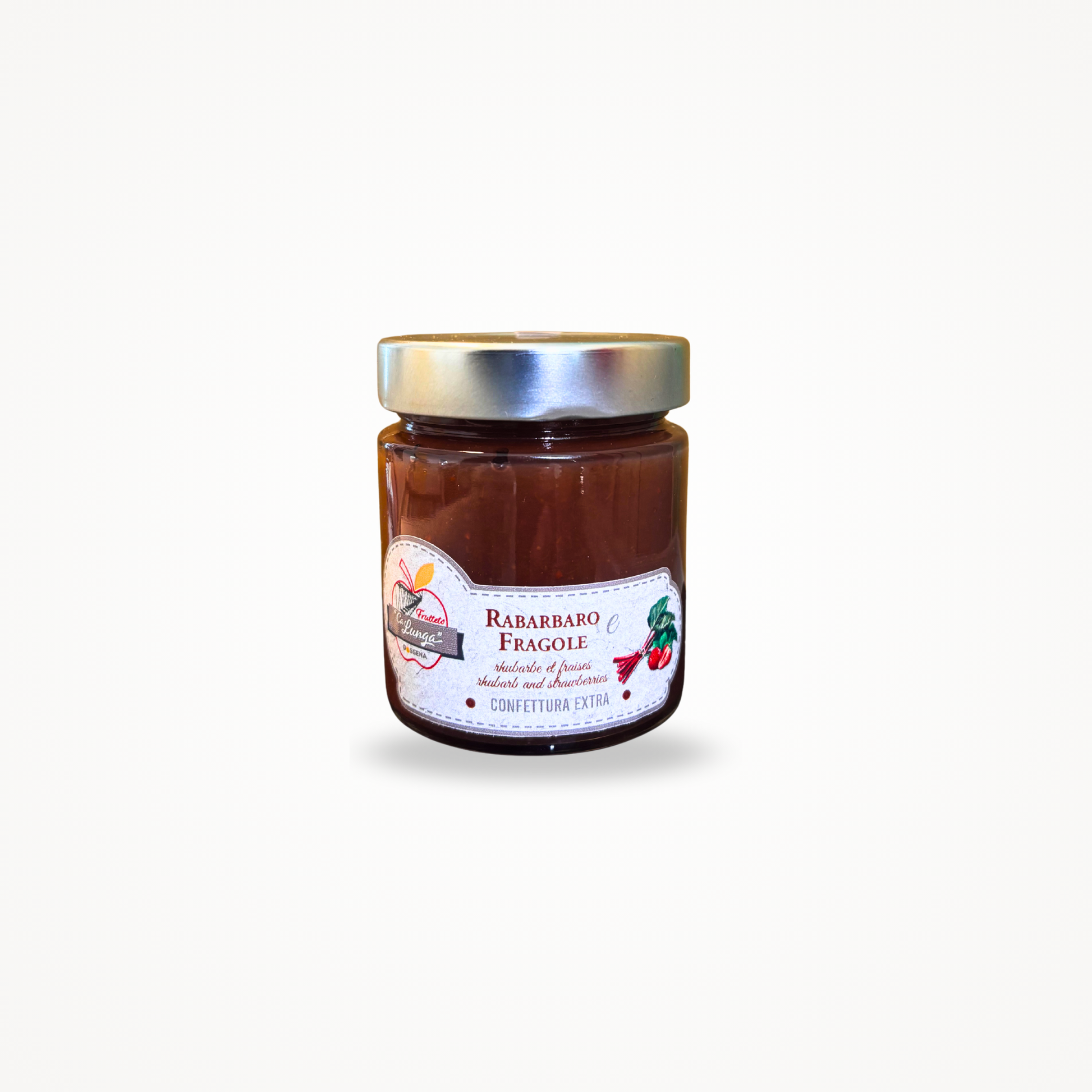 Marmellata rabarbaro e fragole