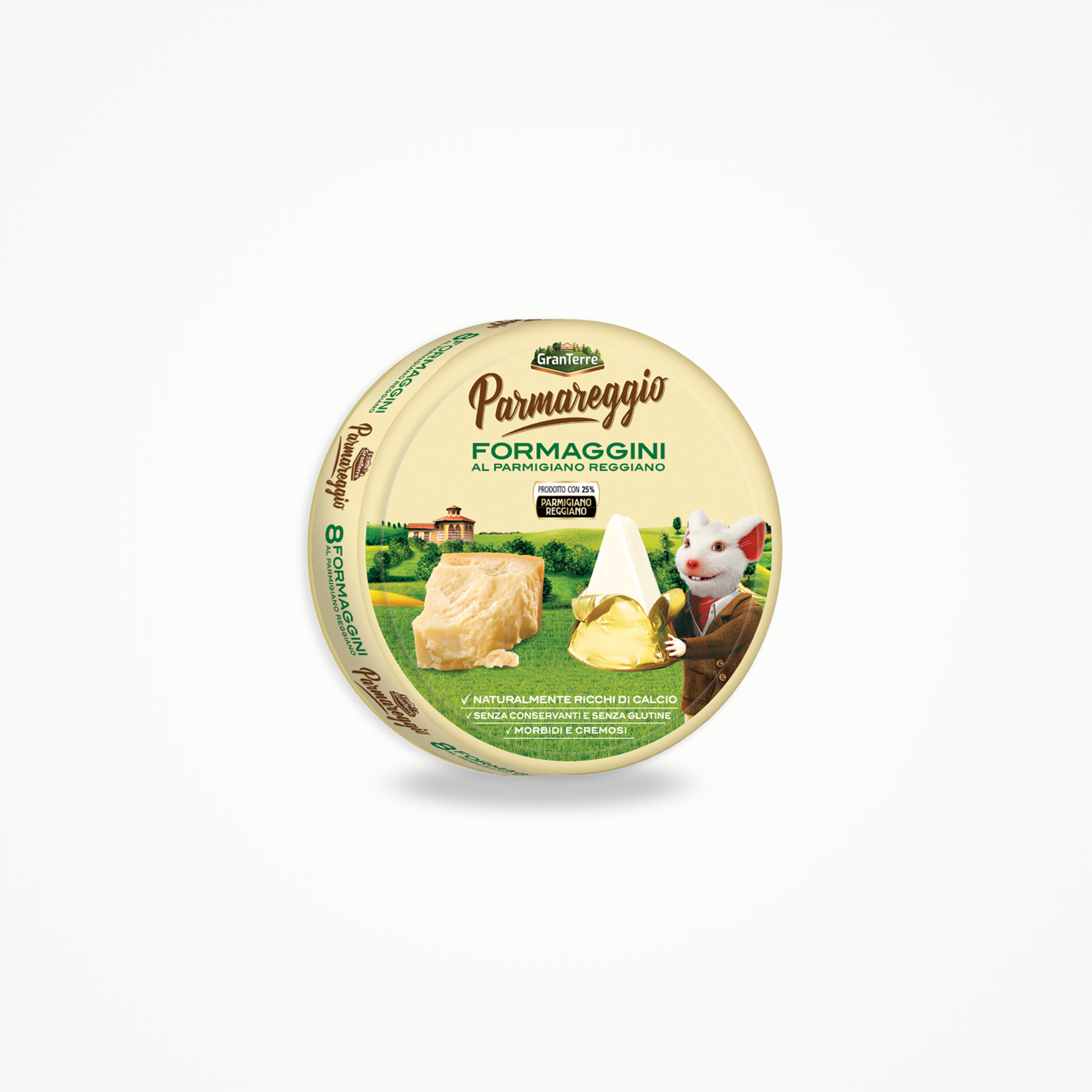 Formaggini al parmigiano reggiano