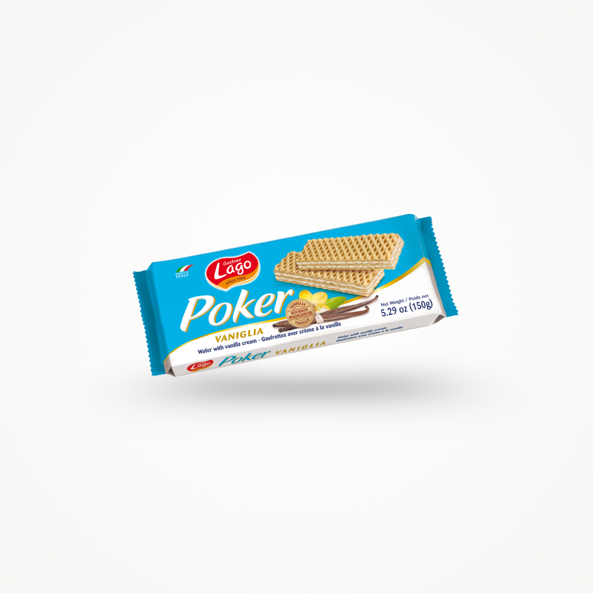 Lago - poker vaniglia wafer 150g